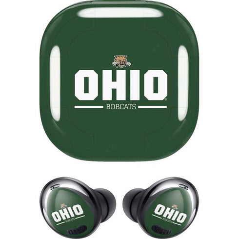 Ohio University Ohio Bobcats Logo Galaxy Buds Pro Skin
