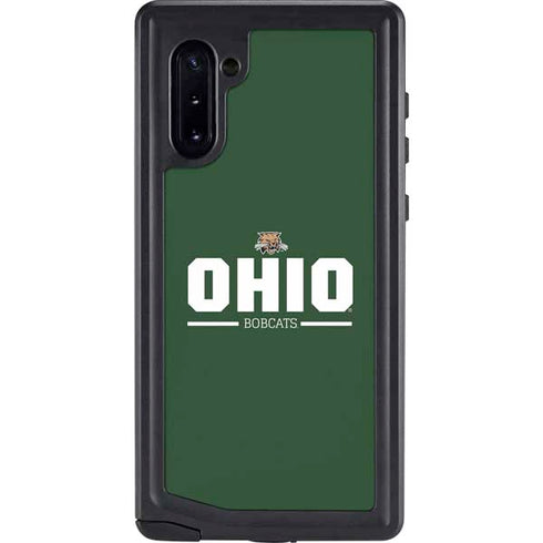 Ohio University Ohio Bobcats Logo Galaxy Note 10 Waterproof Case