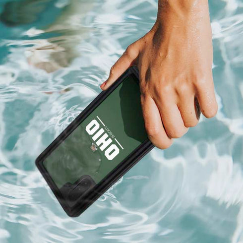Ohio University Ohio Bobcats Logo Galaxy Note 10 Waterproof Case