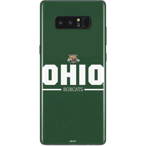 Ohio University Ohio Bobcats Logo Galaxy Note 8 Skin