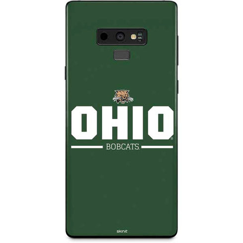 Ohio University Ohio Bobcats Logo Galaxy Note 9 Skin