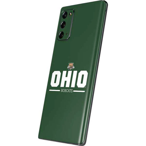 Ohio University Ohio Bobcats Logo Galaxy Note20 5G Skin