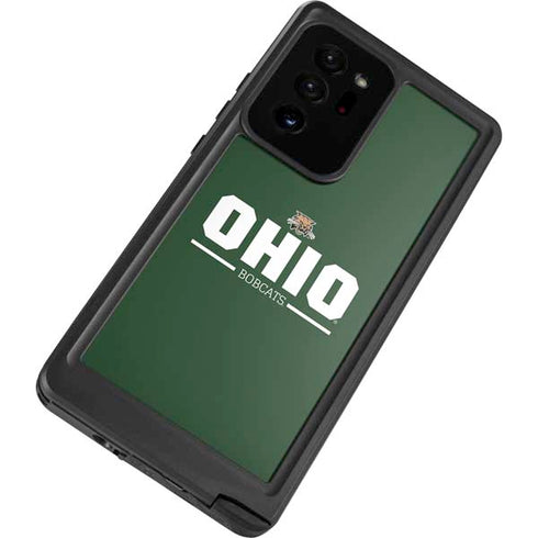 Ohio University Ohio Bobcats Logo Galaxy Note20 Ultra 5G Waterproof Case
