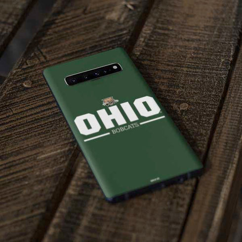 Ohio University Ohio Bobcats Logo Galaxy S10 Plus Skin