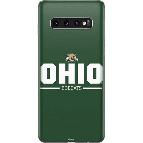 Ohio University Ohio Bobcats Logo Galaxy S10 Skin