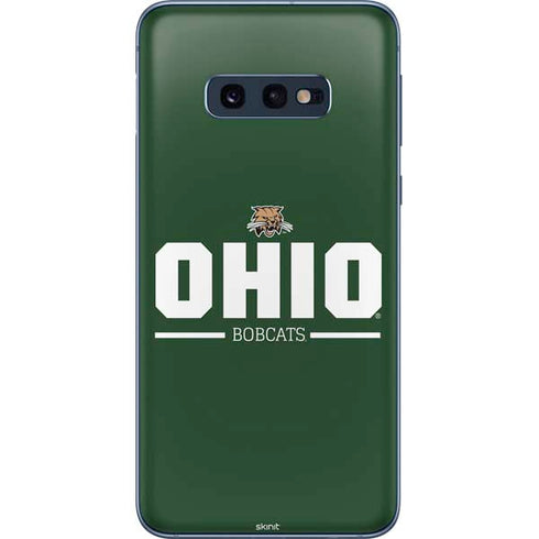Ohio University Ohio Bobcats Logo Galaxy S10e Skin