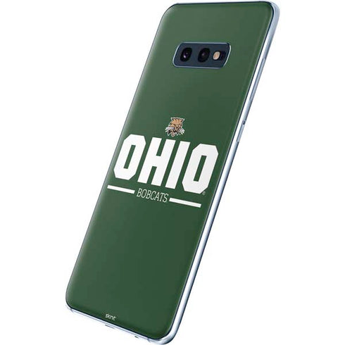 Ohio University Ohio Bobcats Logo Galaxy S10e Skin