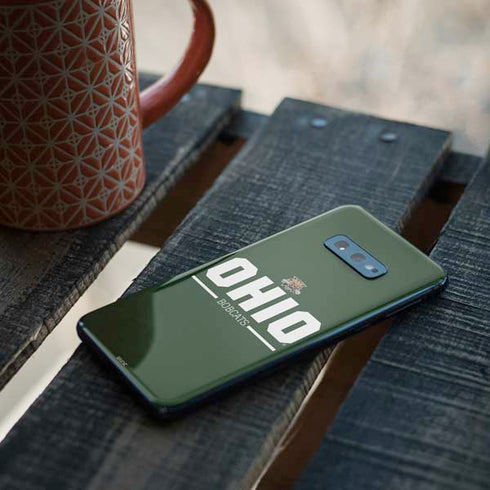 Ohio University Ohio Bobcats Logo Galaxy S10e Skin