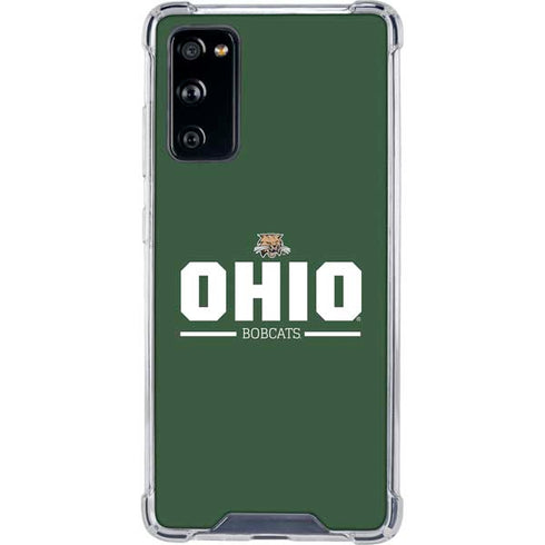 Ohio University Ohio Bobcats Logo Galaxy S20 FE Clear Case
