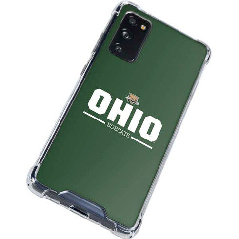 Ohio University Ohio Bobcats Logo Galaxy S20 FE Clear Case