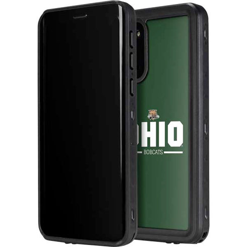 Ohio University Ohio Bobcats Logo Galaxy S20 Plus Waterproof Case