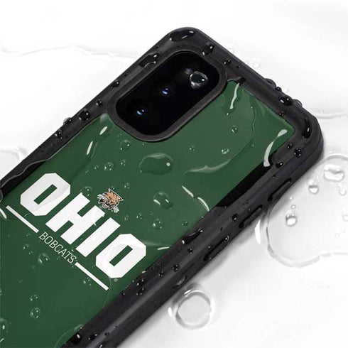 Ohio University Ohio Bobcats Logo Galaxy S20 Waterproof Case