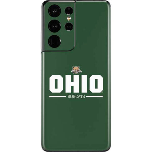 Ohio University Ohio Bobcats Logo Galaxy S21 Ultra 5G Skin