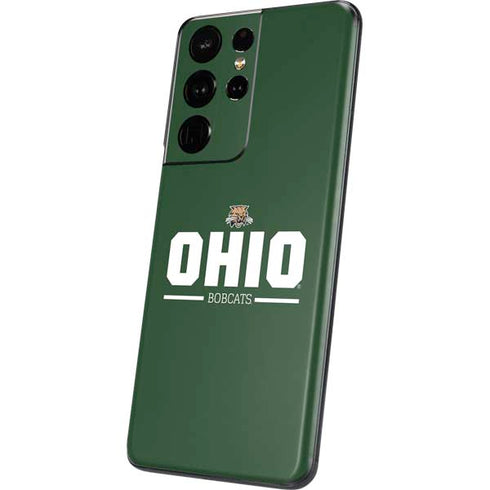 Ohio University Ohio Bobcats Logo Galaxy S21 Ultra 5G Skin