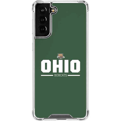 Ohio University Ohio Bobcats Logo Galaxy S22 Plus Clear Case