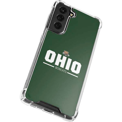 Ohio University Ohio Bobcats Logo Galaxy S22 Plus Clear Case