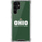 Ohio University Ohio Bobcats Logo Galaxy S22 Ultra Clear Case