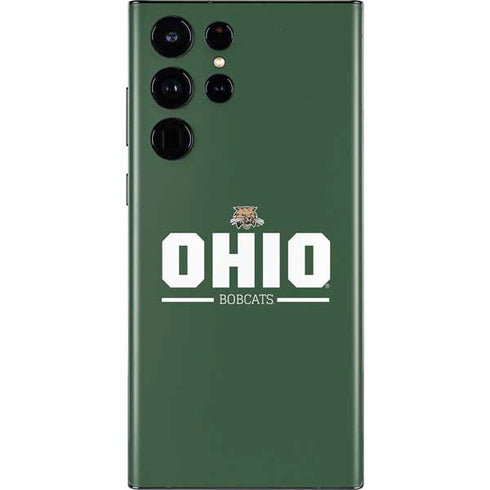 Ohio University Ohio Bobcats Logo Galaxy S22 Ultra Skin