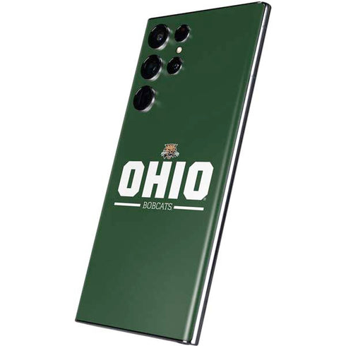 Ohio University Ohio Bobcats Logo Galaxy S22 Ultra Skin