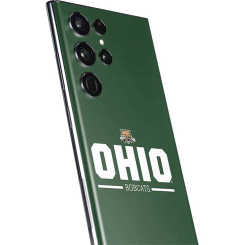 Ohio University Ohio Bobcats Logo Galaxy S22 Ultra Skin