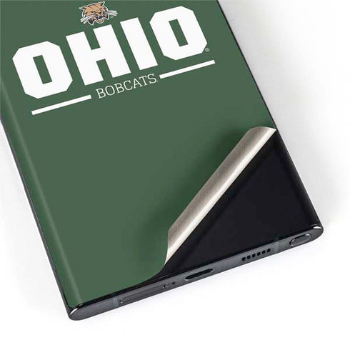 Ohio University Ohio Bobcats Logo Galaxy S22 Ultra Skin