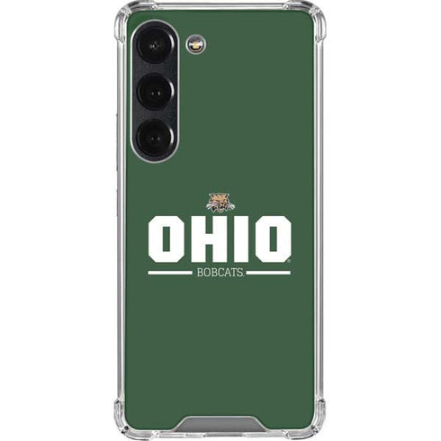 Ohio University Ohio Bobcats Logo Galaxy S23 Clear Case