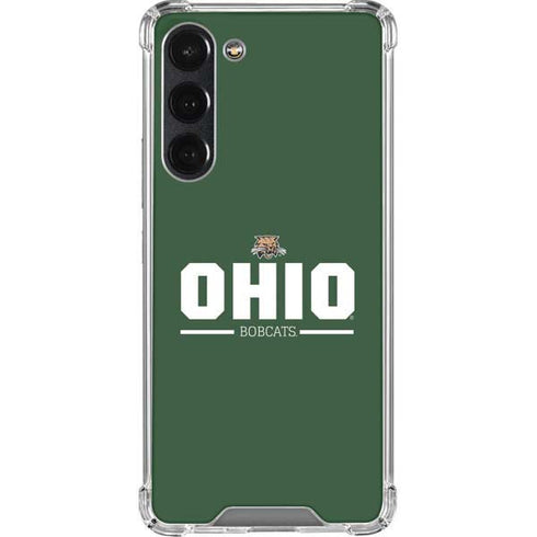 Ohio University Ohio Bobcats Logo Galaxy S23 Plus Clear Case