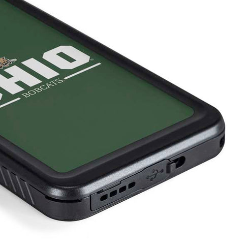 Ohio University Ohio Bobcats Logo Galaxy S23 Plus Waterproof Case