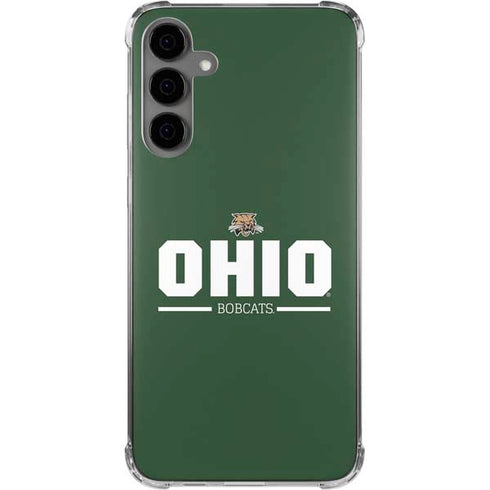 Ohio University Ohio Bobcats Logo Galaxy S24 Plus Clear Case