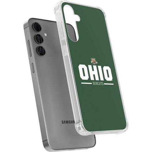 Ohio University Ohio Bobcats Logo Galaxy S24 Plus Clear Case