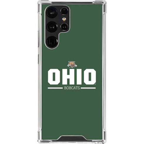 Ohio University Ohio Bobcats Logo Galaxy S24 Ultra Clear Case
