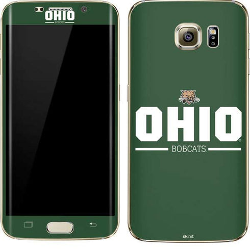 Ohio University Ohio Bobcats Logo Galaxy S7 Edge Skin