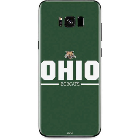 Ohio University Ohio Bobcats Logo Galaxy S8 Skin