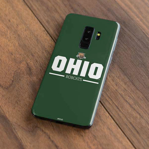 Ohio University Ohio Bobcats Logo Galaxy S9 Plus Skin