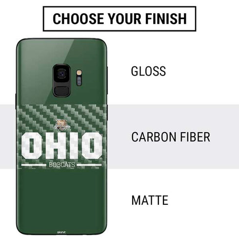 Ohio University Ohio Bobcats Logo Galaxy S9 Skin