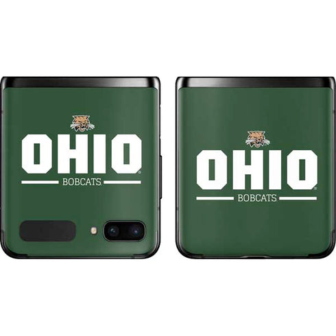 Ohio University Ohio Bobcats Logo Galaxy Z Flip Skin