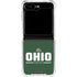 Ohio University Ohio Bobcats Logo Galaxy Z Flip5 5G Clear Case