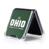 Ohio University Ohio Bobcats Logo Galaxy Z Flip5 5G Clear Case