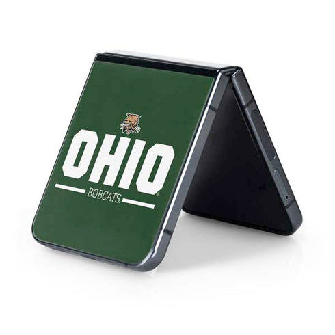 Ohio University Ohio Bobcats Logo Galaxy Z Flip5 5G Skin