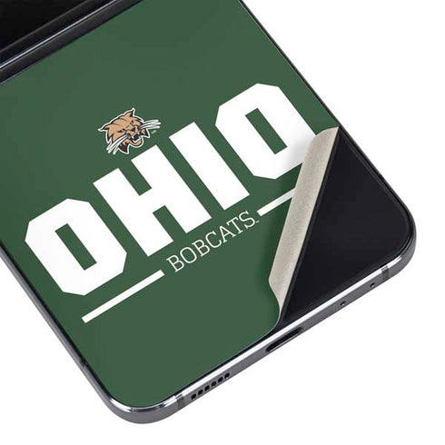 Ohio University Ohio Bobcats Logo Galaxy Z Flip5 5G Skin