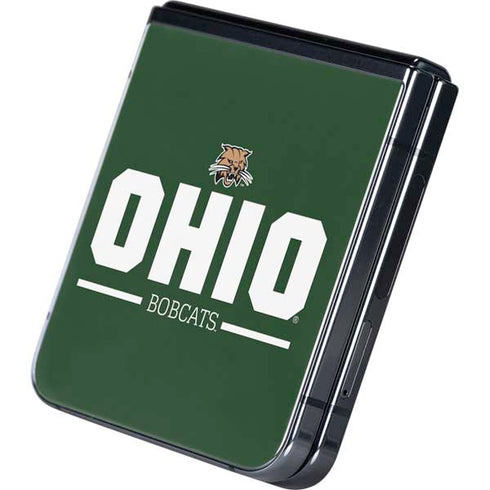 Ohio University Ohio Bobcats Logo Galaxy Z Flip5 5G Skin
