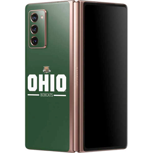 Ohio University Ohio Bobcats Logo Galaxy Z Fold2 5G Skin