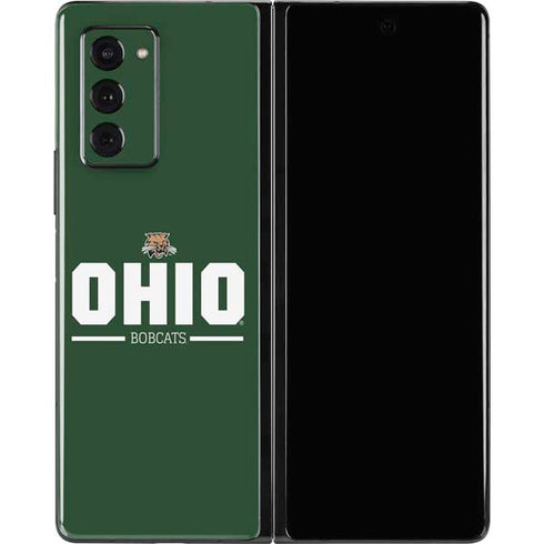 Ohio University Ohio Bobcats Logo Galaxy Z Fold2 5G Skin