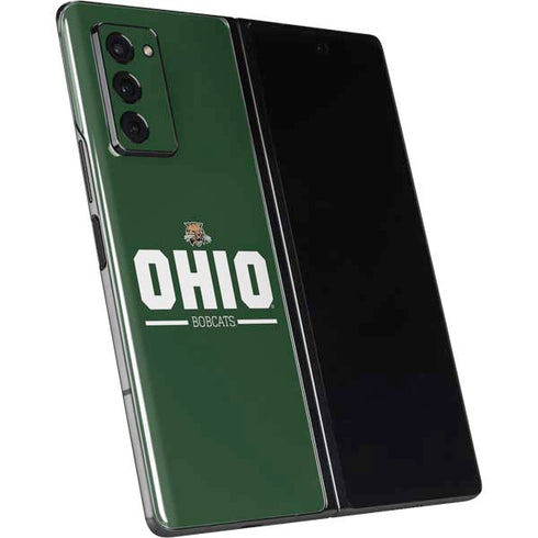 Ohio University Ohio Bobcats Logo Galaxy Z Fold2 5G Skin