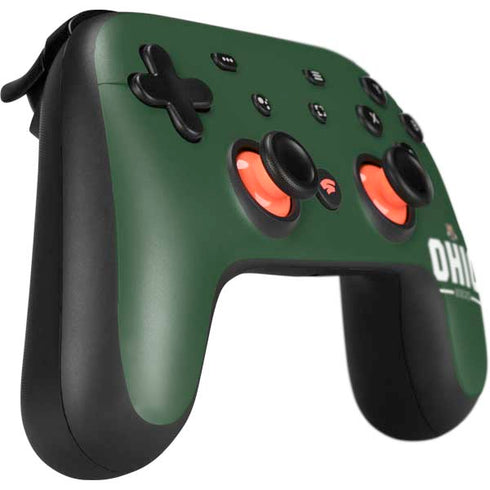 Ohio University Ohio Bobcats Logo Google Stadia Controller Skin