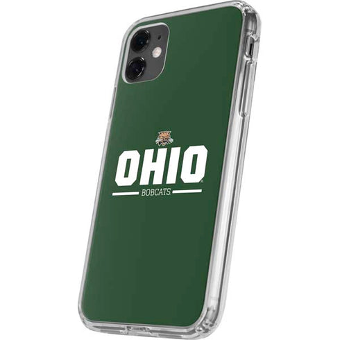 Ohio University Ohio Bobcats Logo iPhone 11 Clear Case