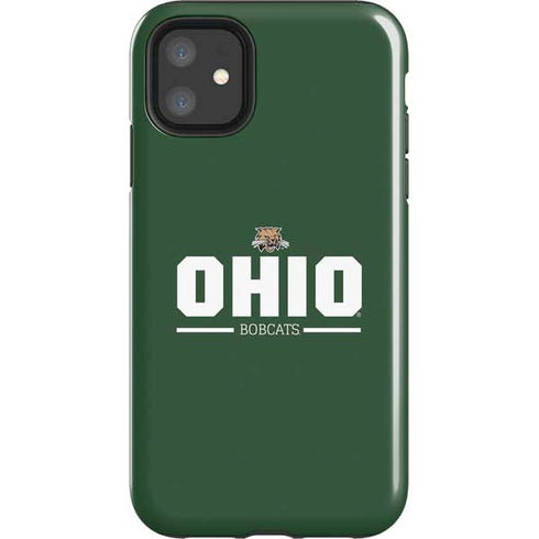 Ohio University Ohio Bobcats Logo iPhone 11 Impact Case