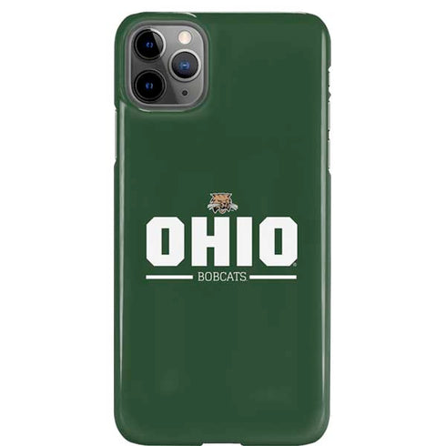 Ohio University Ohio Bobcats Logo iPhone 11 Pro Max Lite Case