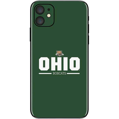 Ohio University Ohio Bobcats Logo iPhone 11 Skin