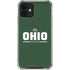 Ohio University Ohio Bobcats Logo iPhone 12 Mini Clear Case